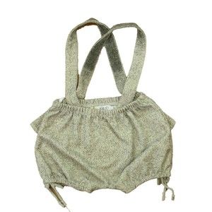 Kipp Girls Gray Overall Shorts size: 2T